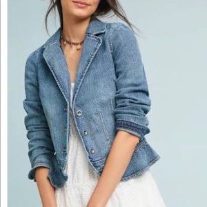 Anthropologie denim jacket